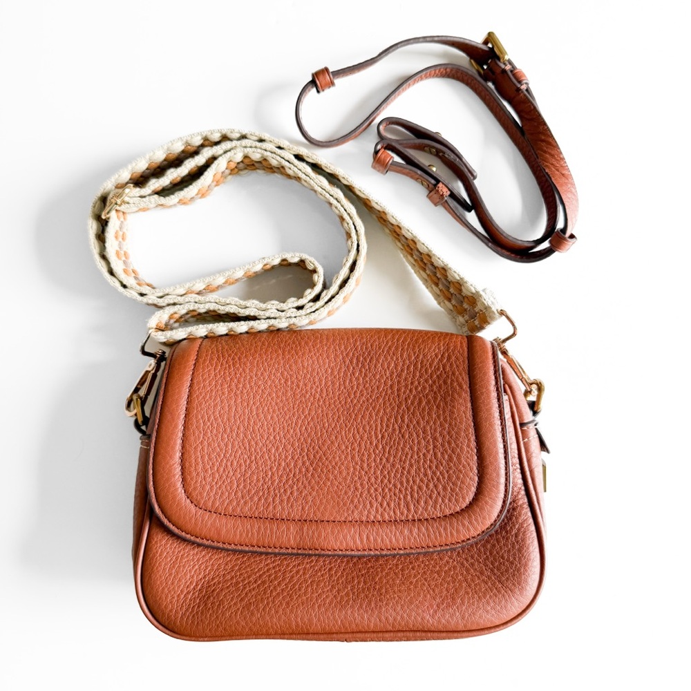 J.Crew Brown Leather Crossbody/Shoulder Bag
